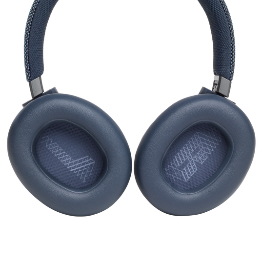 JBL Live 650BTNC - Blue - Wireless Over-Ear Noise-Cancelling Headphones - Detailshot 3